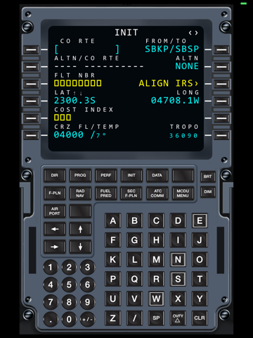 Virtual CDU A320 screenshot 2