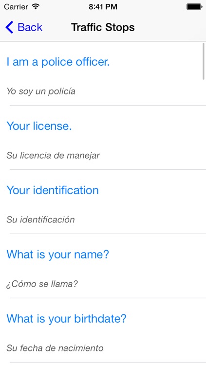 Spanish For Police - Audio Phrasebook