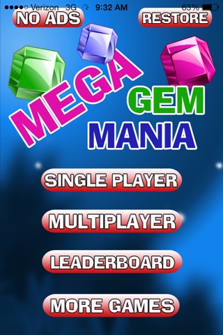 Mega Gem Mania – Multiplayer Connecting Match Puzzle Game screenshot 2
