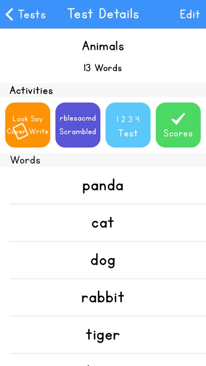 My Spellings 2