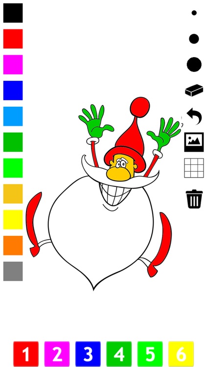 Christmas Coloring Book for Children: Learn to color the holiday season