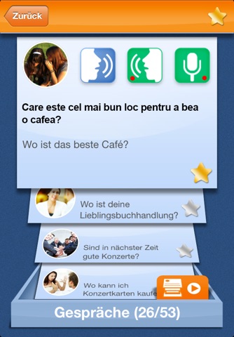 iSpeak Romanian: Interactive conversation course - learn to speak with vocabulary audio lessons, intensive grammar exercises and test quizzes screenshot 4