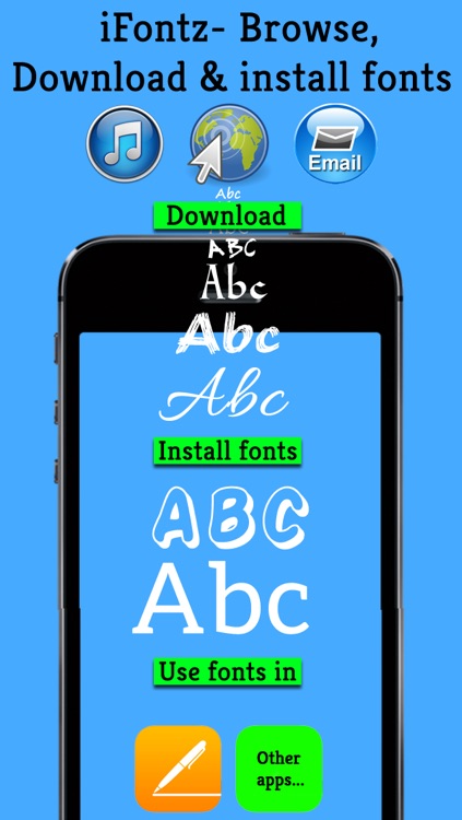 Font Installer - Install Any Fonts by iDeviceApps