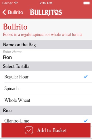 Bullritos Ordering screenshot 3