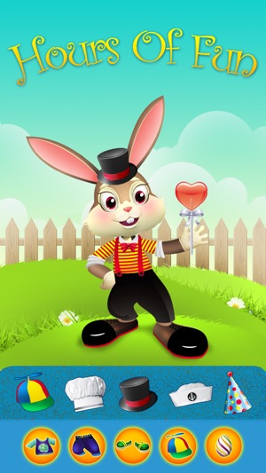 Cute Bouncy Bunny Rabbit - Dressing up Game for Kids - Free (圖5)-速報App