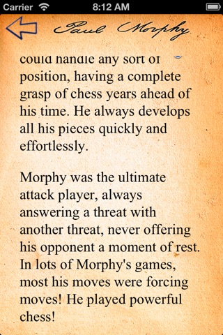 Chess Legend - Paul Morphy Game Collection screenshot 2