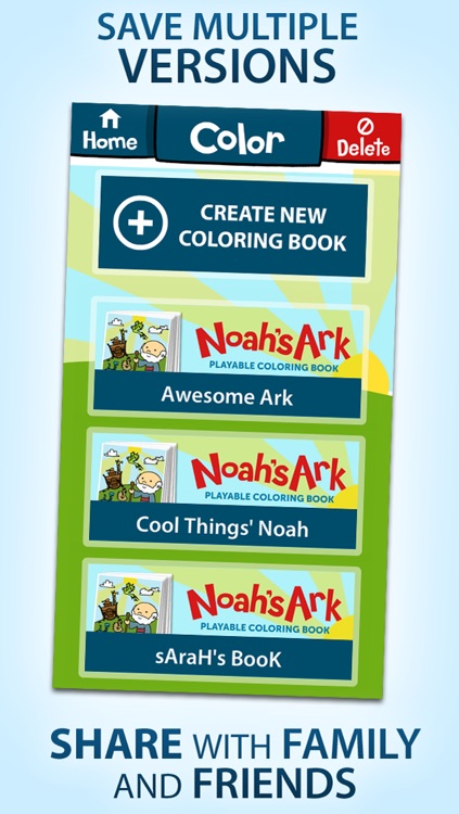 Noah's Ark Playable Coloring Book screenshot-4