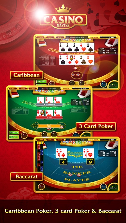 Casino Master - Slots BlackJack Roulette Poker