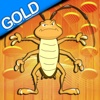 Crushed cockroaches - Tap the ugly bug game - Gold Edition