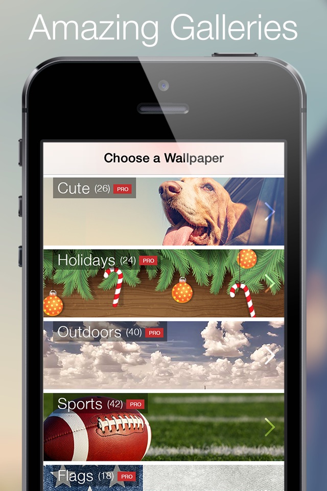Wallpapers for iOS 7.1 -  Home & Lock Screen Wallpaper Backgrounds screenshot 2