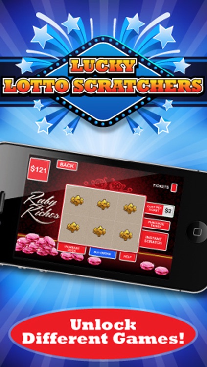 Lucky Lottery Scratchers - Free Lotto Ticket Game