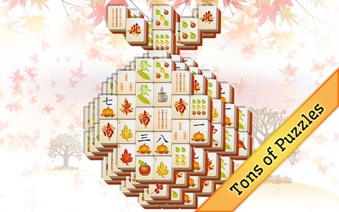 Fall Mahjong screenshot 2