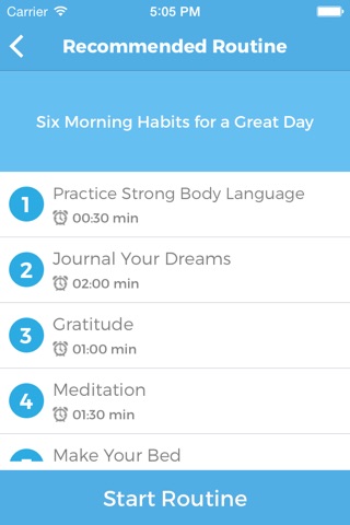 7 Minute Morning Routine screenshot 4