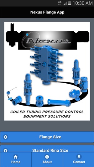 Nexus Flange Slide Rule