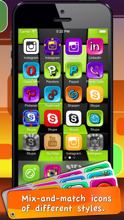App Icon Skins - Shortcut for your app on home screen