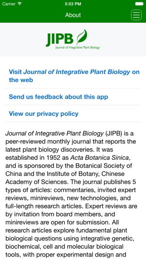 Journal of Integrative Plant Biology(圖3)-速報App