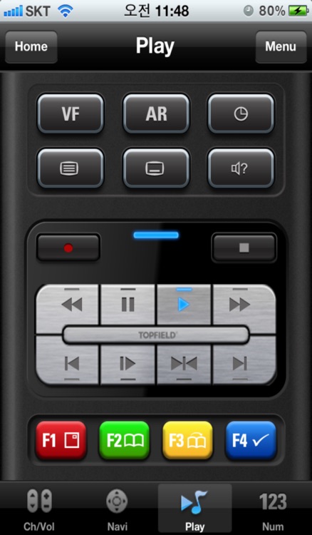 TOPFIELD Remote Control Unit screenshot-3