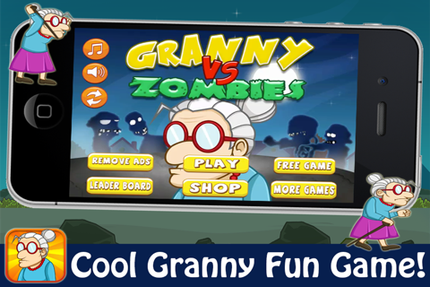 Granny Vs. Zombies - Running Game to Escape the Dead screenshot 3