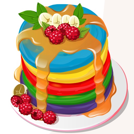 Rainbow Pancakes