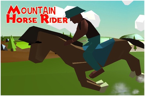 Mountain Horse Ride ( 3D Game) screenshot 2