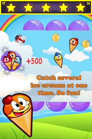 Ice Cream Catch - Cool Summer Treat Game screenshot 4