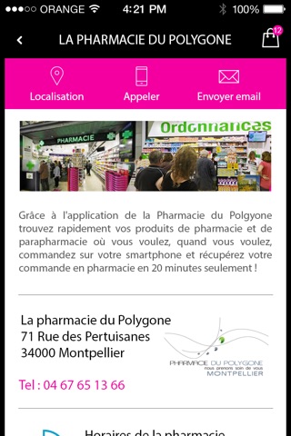 Pharmacie Polygone screenshot 2