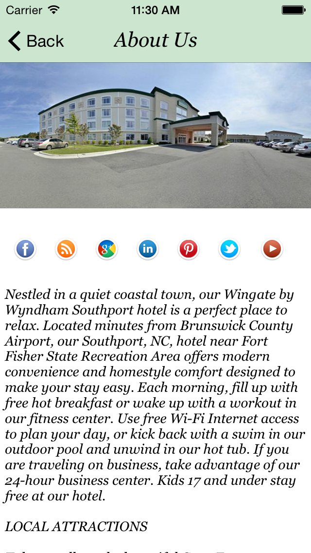 How to cancel & delete Wingate by Wyndham Southport NC from iphone & ipad 3