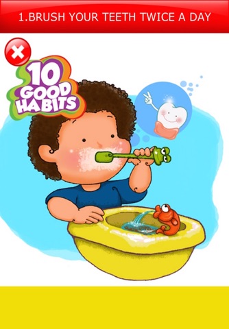 10 Good Habits - Preschool Activities For Toddlers screenshot 4