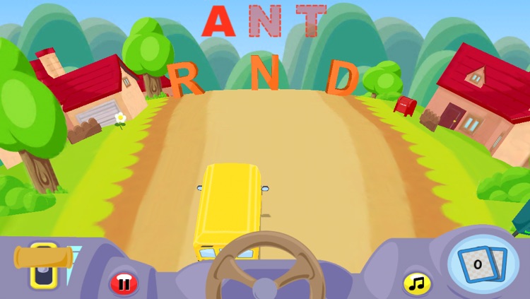 Alphabet Car HD screenshot-3