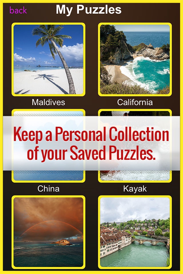 Tourist Puzzle Game for Free & Jigsaw Puzzls for adults screenshot 2