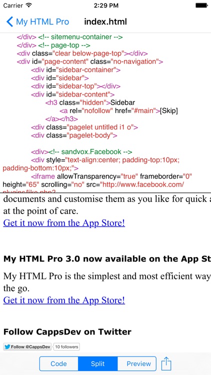 My HTML Pro