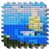 Cross Stitching Landscape