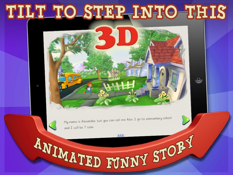 Sneak a Snack HD - 3D interactive children’s story book with fun factor!