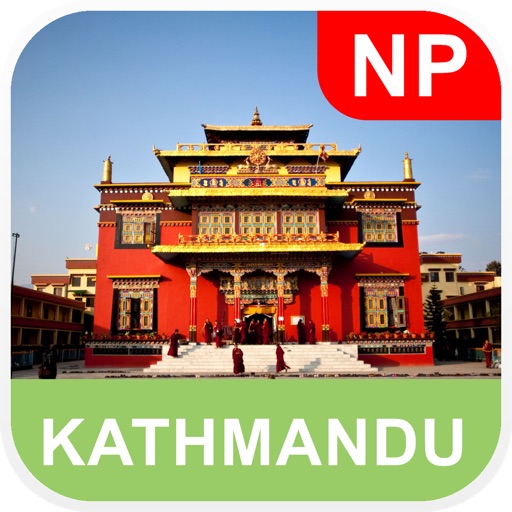 Kathmandu, Nepal Offline Map - PLACE STARS