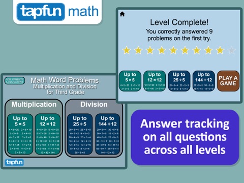 Math Word Problems - Multiplication and Division for Third Grade Pro screenshot 3