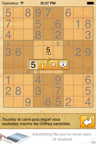 Puzzles of Sudoku (free edition) screenshot 4