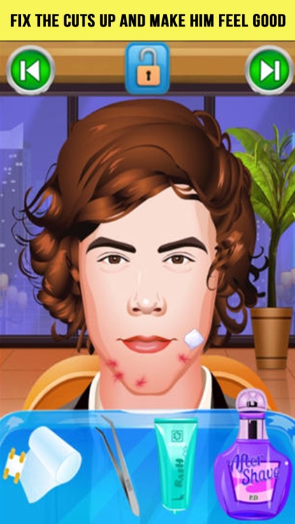 Celebrity Shave Beard Makeover Salon & Spa - hair doctor girls games for kids