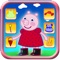 Dressing up Pig Game Pro - Kids Safe App No Adverts