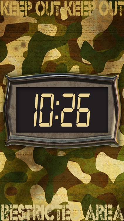 Military Alarm Clock