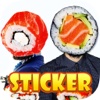 Kawaii Sushi Stlye -Decorate Pictures with lovely Sticker Decoration for Photos