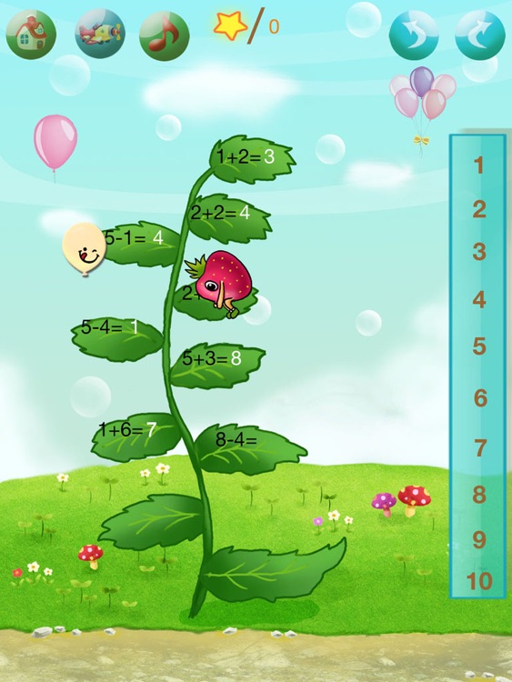 Aviator:Fruit And Number-Preschool Math Free:Kids Game HD screenshot-3