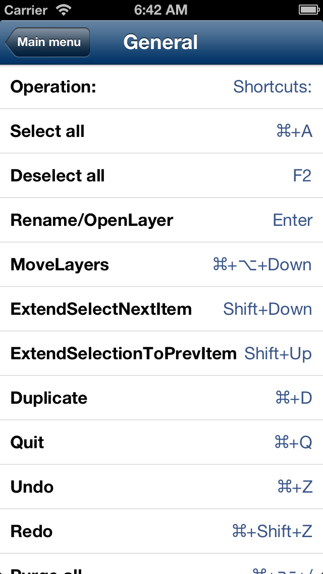How to cancel & delete Shortcuts for After Effects from iphone & ipad 4