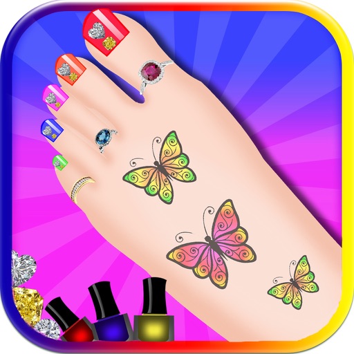 Princess Toe Nail Salon-Girls iOS App