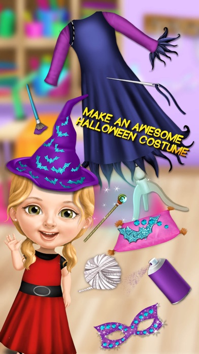 SWEET BABY GIRL HALLOWEEN FUN - SPOOKY MAKEOVER & DRESS UP PARTY 1.0.1 IOS GAME GIẢI TRÍ SWEET BABY GIRL HALLOWEEN FUN - SPOOKY MAKEOVER & DRESS UP PARTY 1.0.1 IOS
