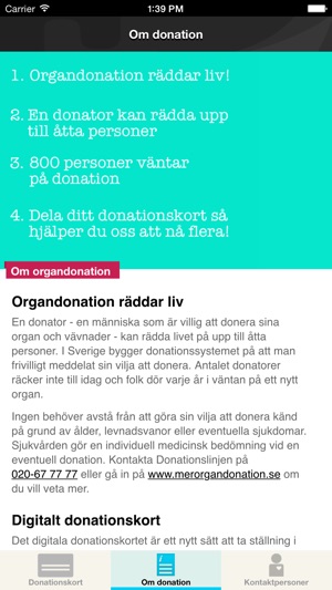 Digitalt Donationskort(圖3)-速報App