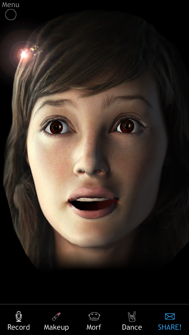 Morfo 3D Face Booth Screenshot 1