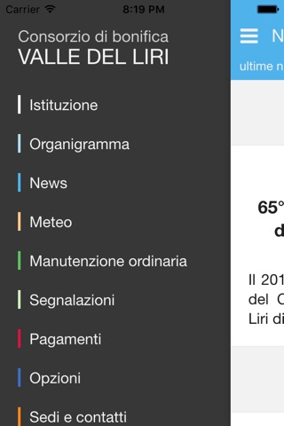 Consorzio Bonifica Valle Liri screenshot 2