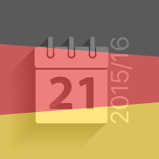 Scheduler - Deutsche Fußball Bundesliga 2015-2016 icon