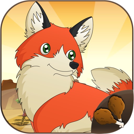 Fox Fox Cut Icon