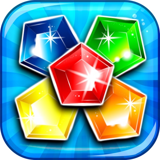 Blitz Splash Match-3 - diamond game and kids digger's quest hd free iOS App